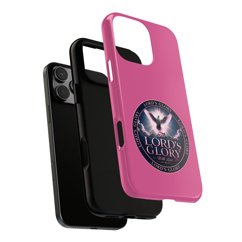 Christian Phone Case – "Lord's Glory with Lori" Dove Design Tough Case (Protective Phone Cover)