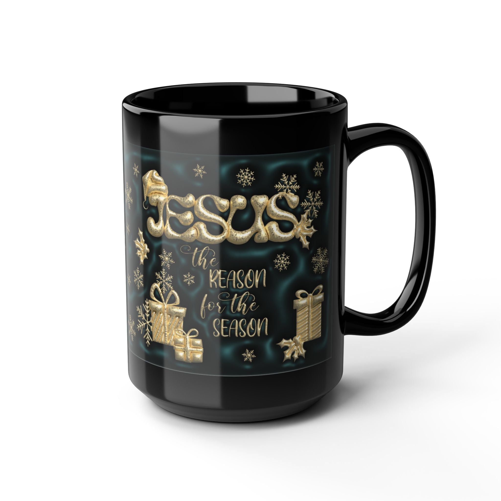 Jesus The Reason for the Season Mug, Christmas Coffee Cup, Holiday Gift, Religious Mug, Advent Celebration Drinkware