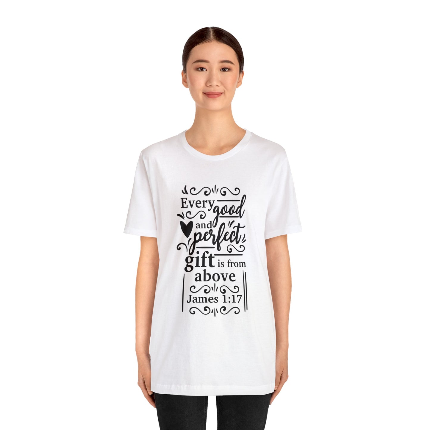 Every good and Perfect Gift - Unisex Jersey Short Sleeve Tee