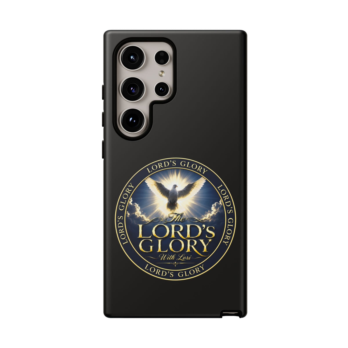 Lord's Glory with Lori Christian Phone Case — Dove & Light Religious iPhone Cover