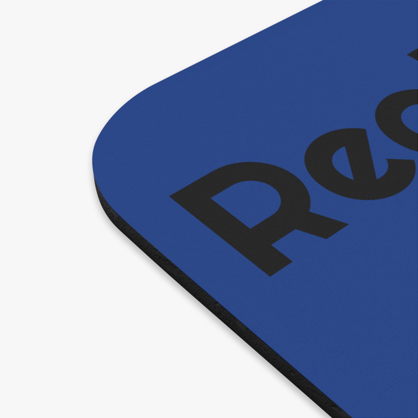 Real Men Pray Mouse Pad (Rectangle) Blue Color