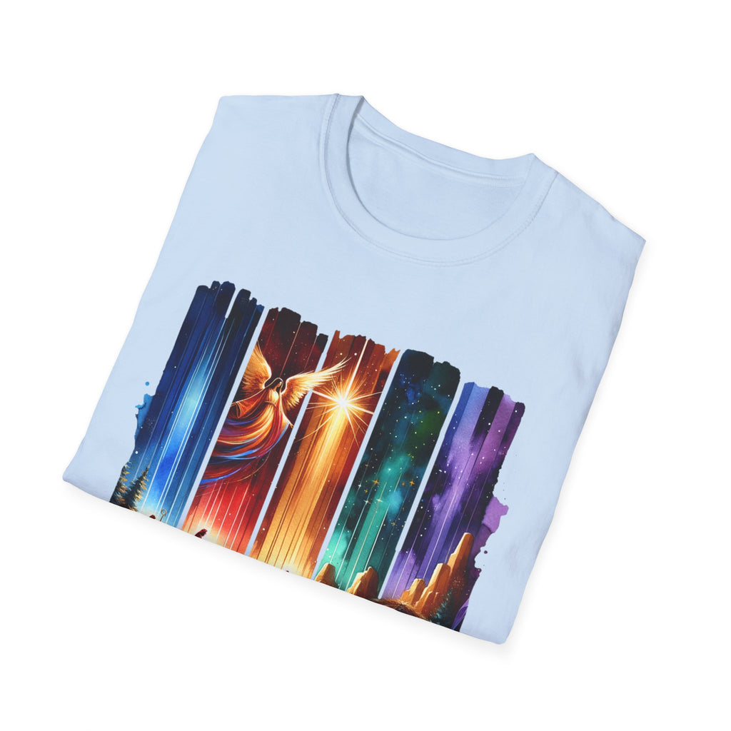 Vibrant Fantasy T-Shirt, Colorful Graphic Tee, Unisex Art Shirt, Great Gift for Fans, Unique Casual Wear, The King is Born Shirt