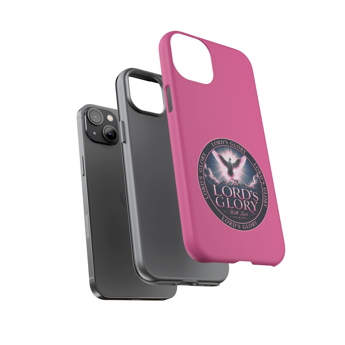 Christian Phone Case – "Lord's Glory with Lori" Dove Design Tough Case (Protective Phone Cover)