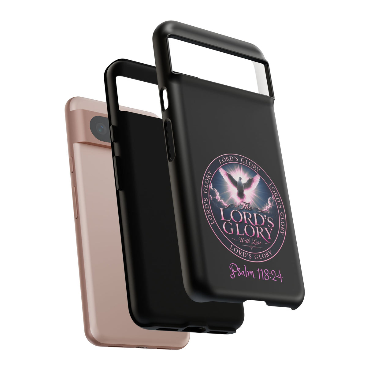 Christian Phone Case – "Lord's Glory with Lori" Dove Design Tough Case (Protective Phone Cover)
