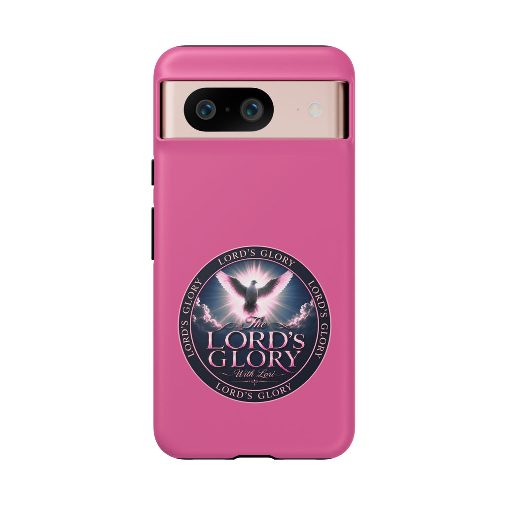Christian Phone Case – "Lord's Glory with Lori" Dove Design Tough Case (Protective Phone Cover)