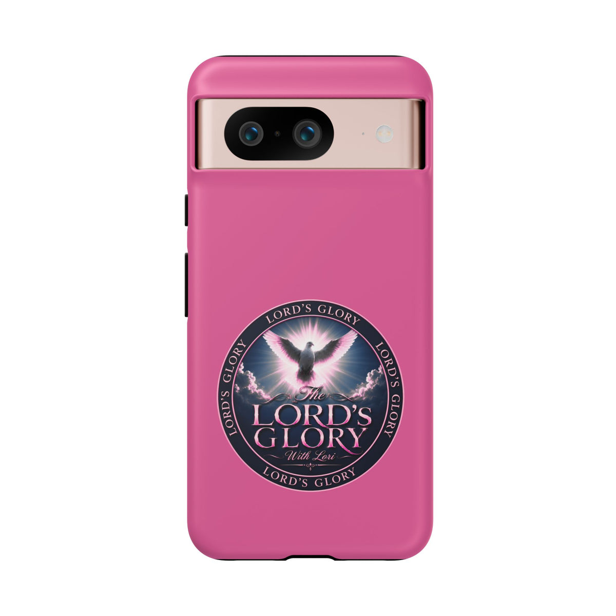 Christian Phone Case – "Lord's Glory with Lori" Dove Design Tough Case (Protective Phone Cover)