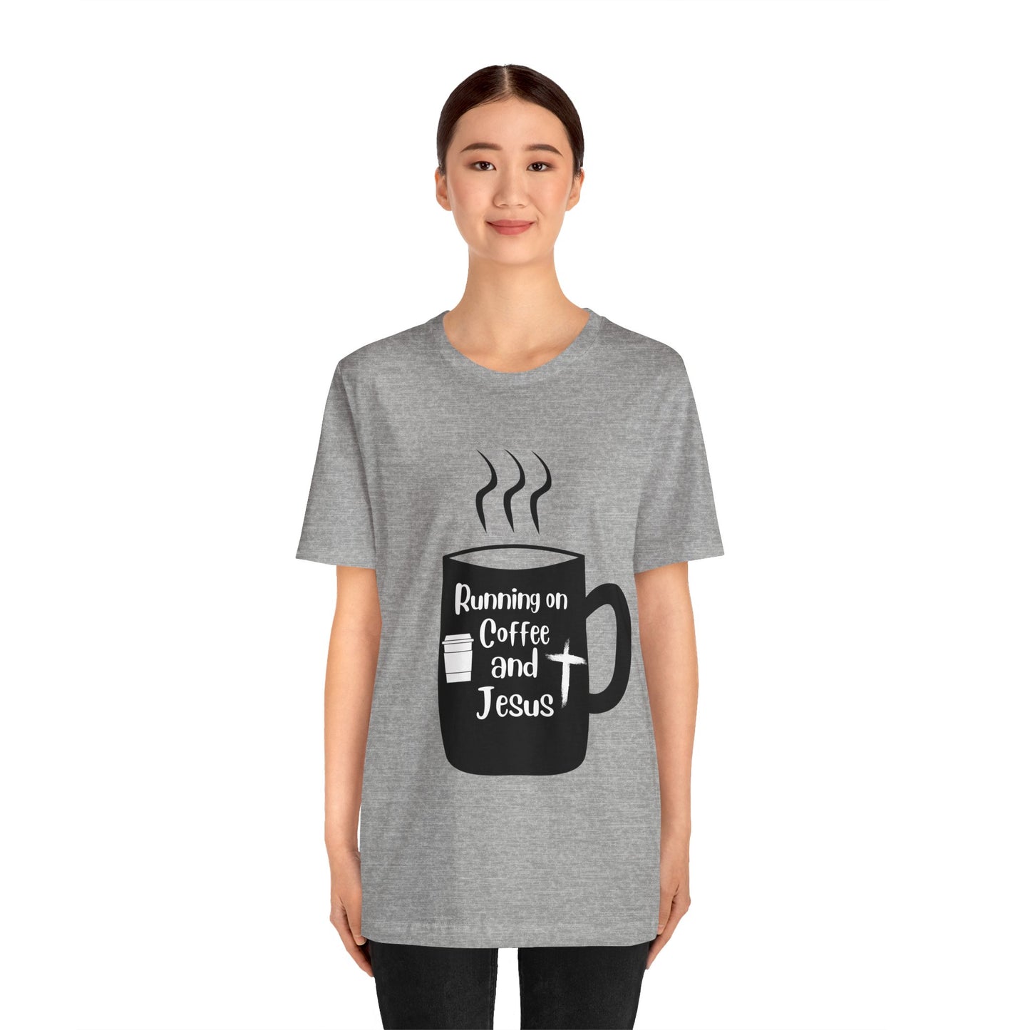 Coffee and JESUS - Unisex Jersey Short Sleeve Tee