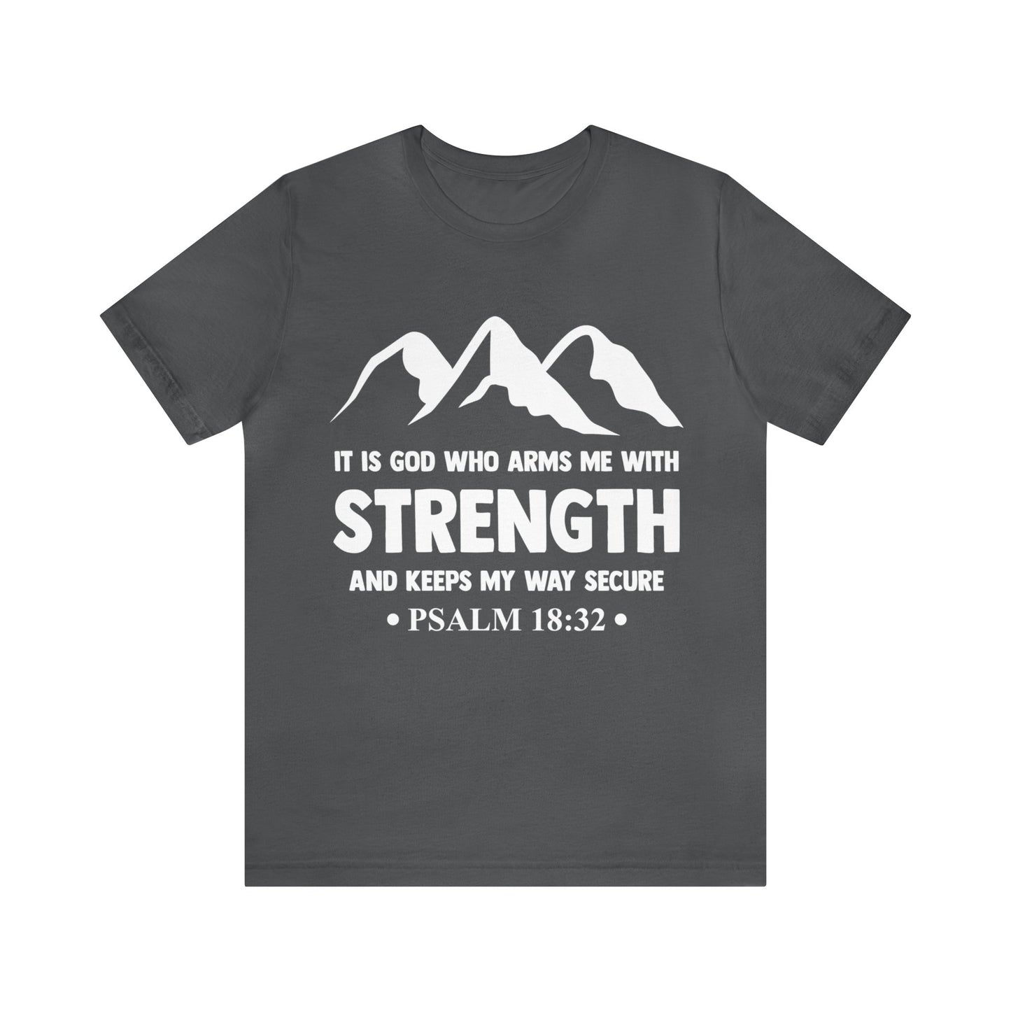 Strength in GOD - Unisex Jersey Short Sleeve Tee