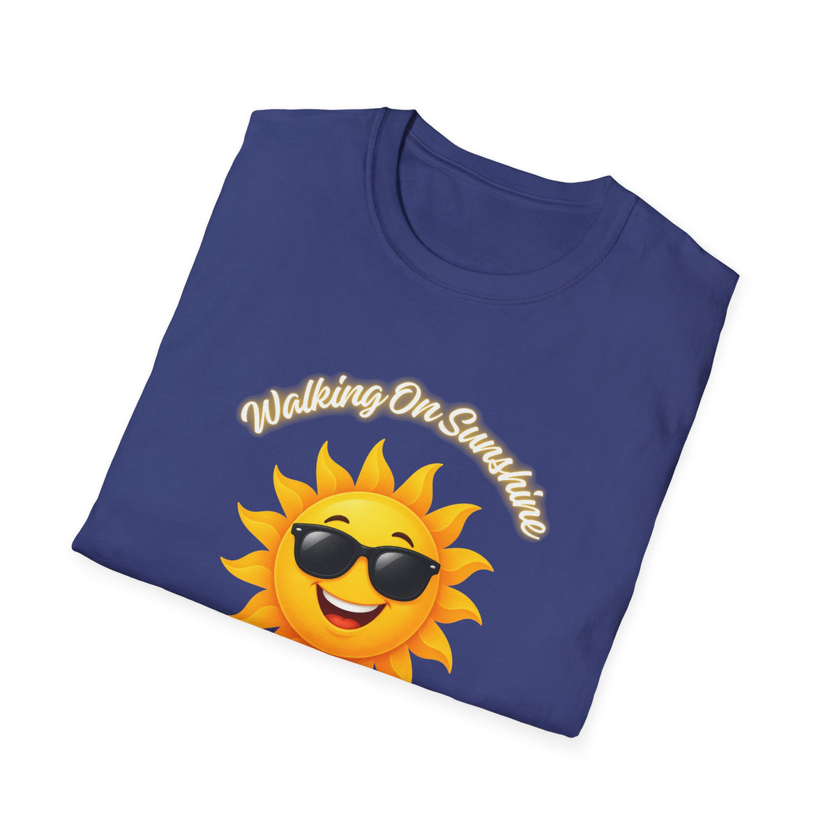 Sunshine Smiles T-Shirt — Sunglasses Sun with Psalm 118:24 Inspirational Tee