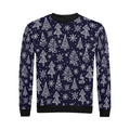 Christmas Themed Men's crew neck sweatshirt （made in usa)