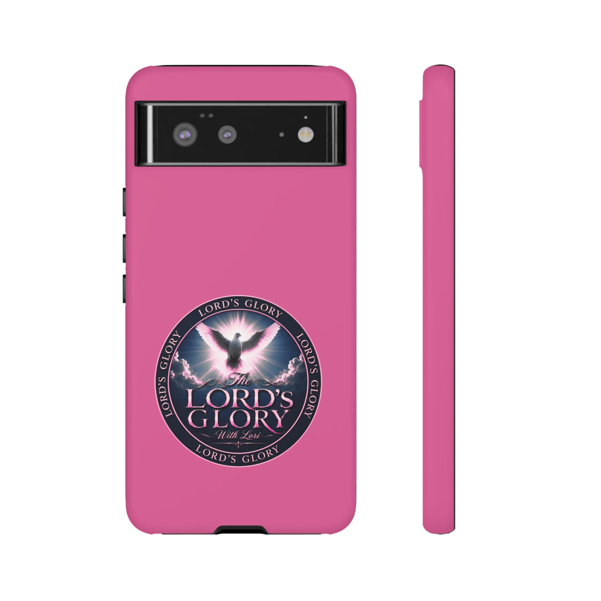 Christian Phone Case – "Lord's Glory with Lori" Dove Design Tough Case (Protective Phone Cover)