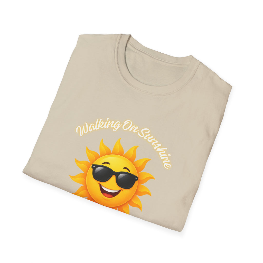 Sunshine Smiles T-Shirt — Sunglasses Sun with Psalm 118:24 Inspirational Tee