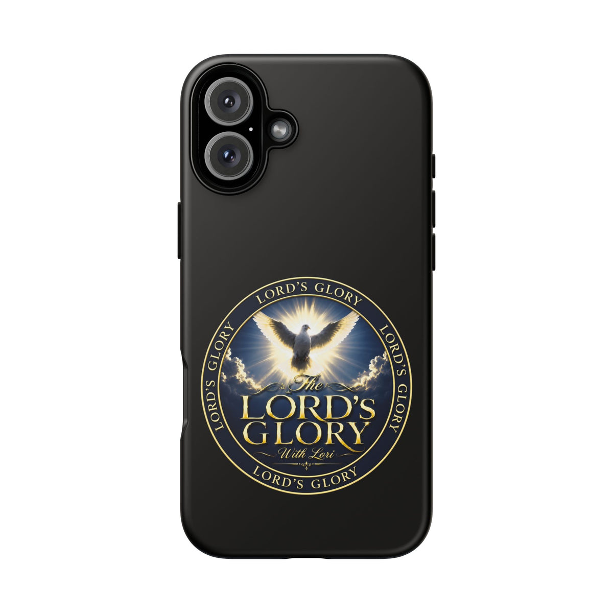 Lord's Glory with Lori Christian Phone Case — Dove & Light Religious iPhone Cover
