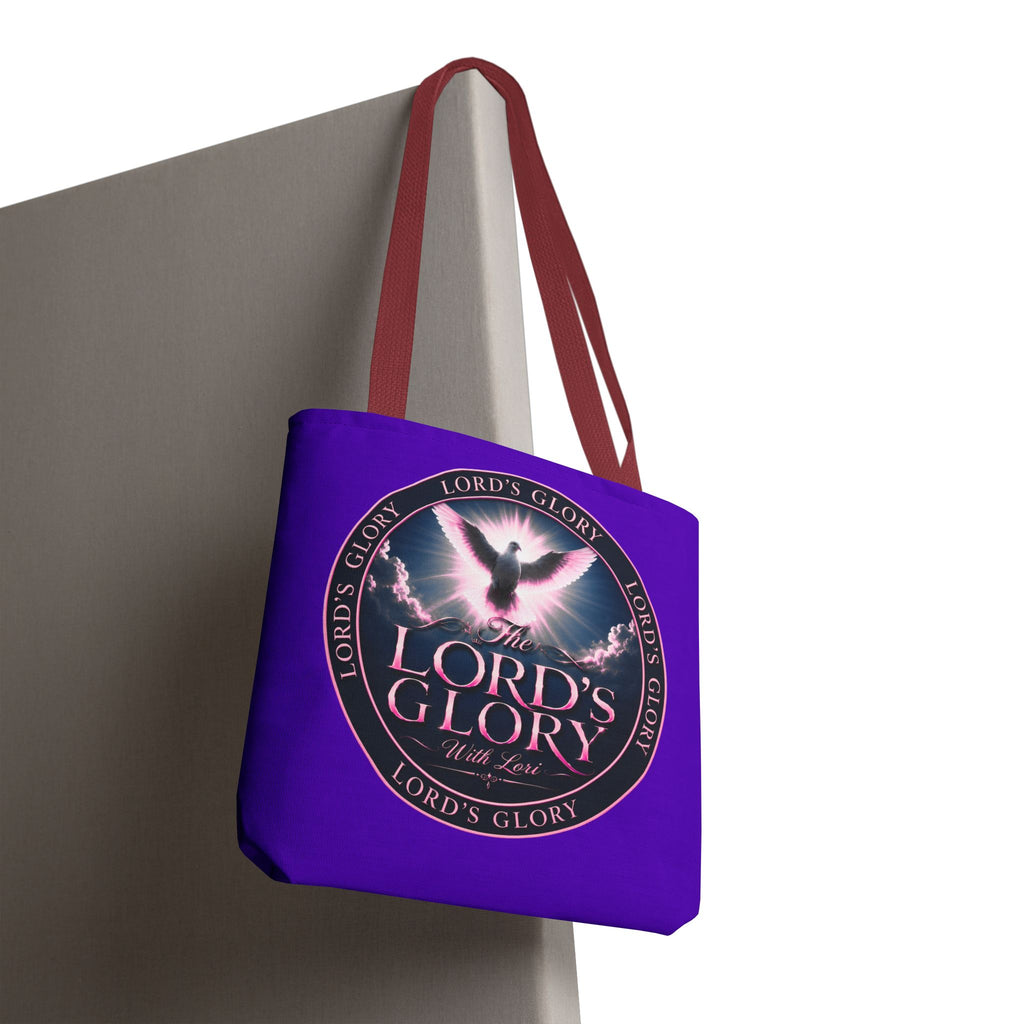 Inspirational 'The Lord's Glory with Lori' Tote Bag — Christian Faith AOP Shopper