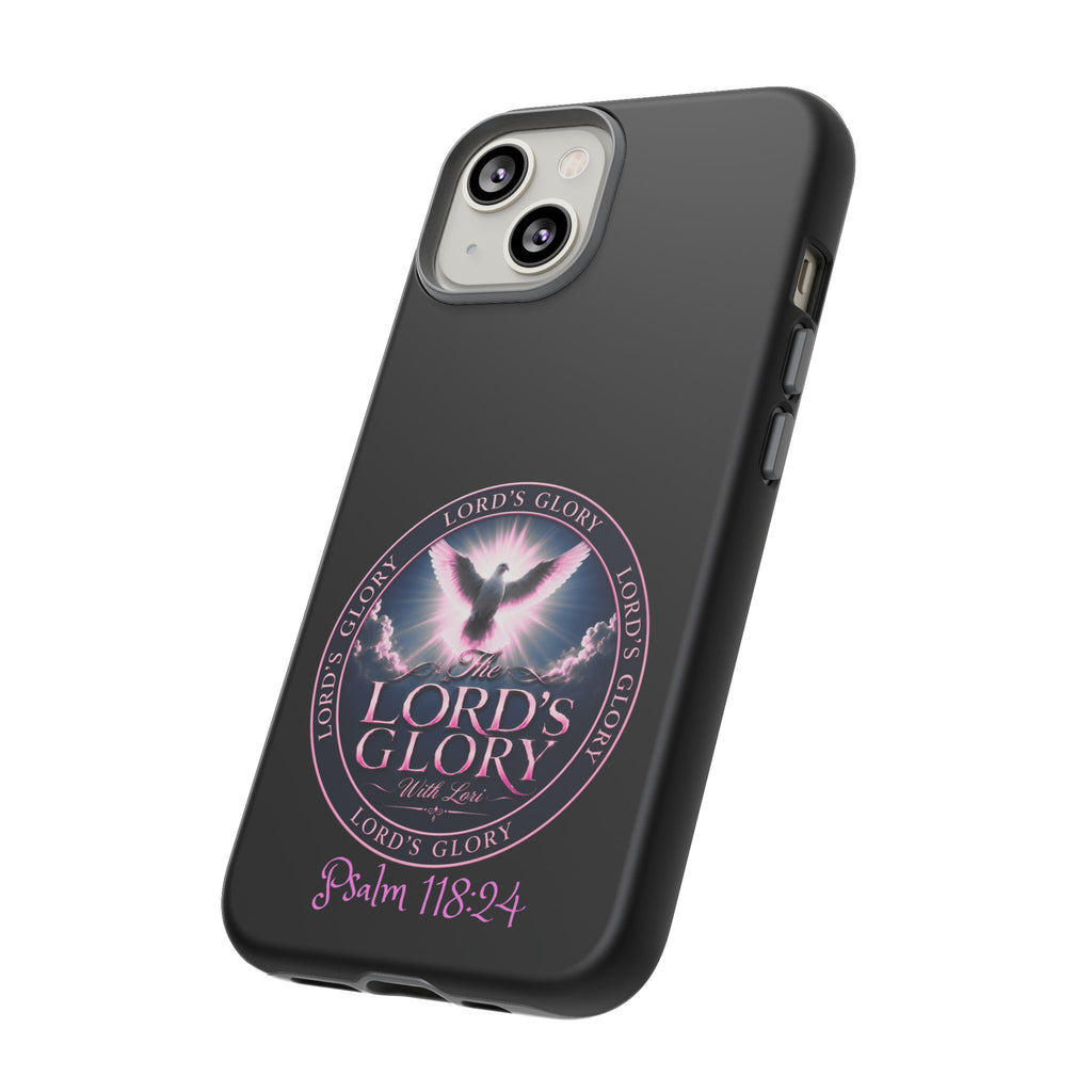 Christian Phone Case – "Lord's Glory with Lori" Dove Design Tough Case (Protective Phone Cover)