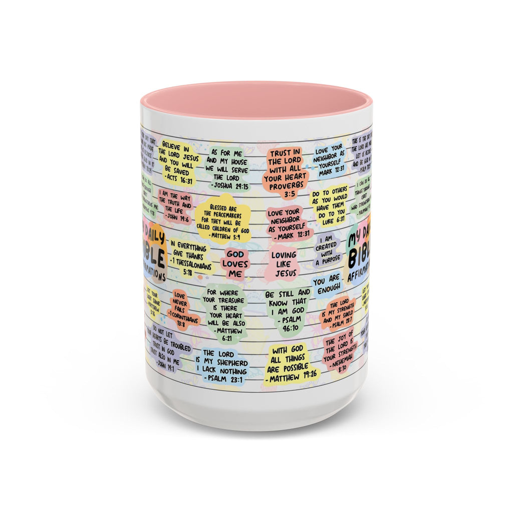 My Daily Bible Affirmations Coffee Mug 15oz/11oz