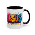 Jesus Graffiti Mug | Accent Coffee Mug 11oz 15oz