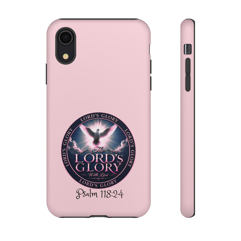 Christian Phone Case – "Lord's Glory with Lori" Dove Design Tough Case (Protective Phone Cover)