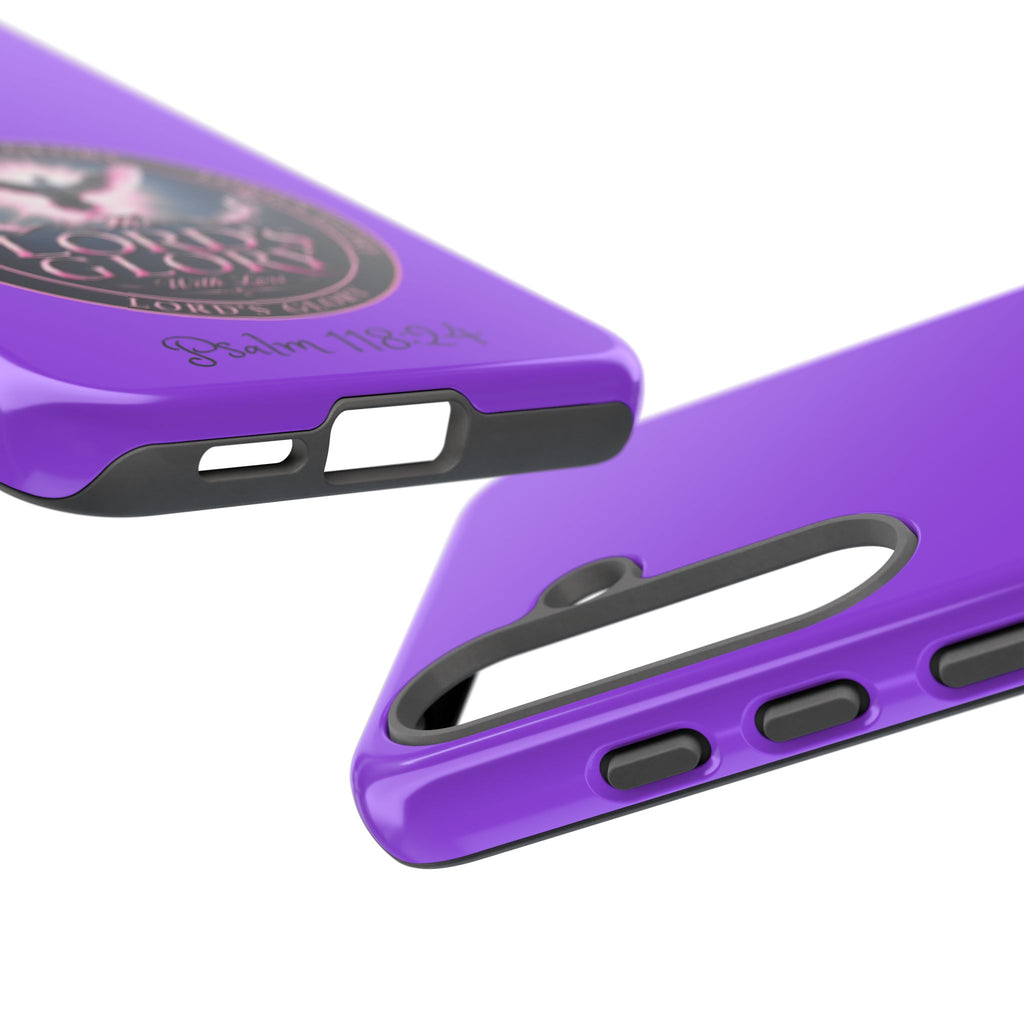 Christian Phone Case – "Lord's Glory with Lori" Dove Design Tough Case (Protective Phone Cover)