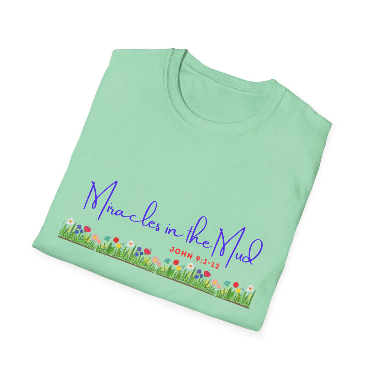 Mama Bear in the Meadow Kids Tee | Floral Meadow Script