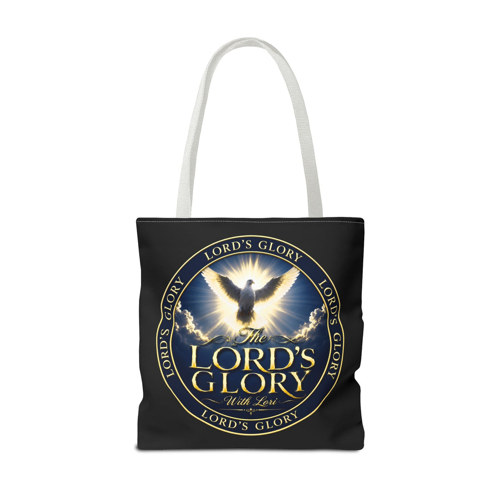 Tote Bag — "The Lord's Glory with Lori" Christian Dove Tote (Faith-Inspired Church Bag)