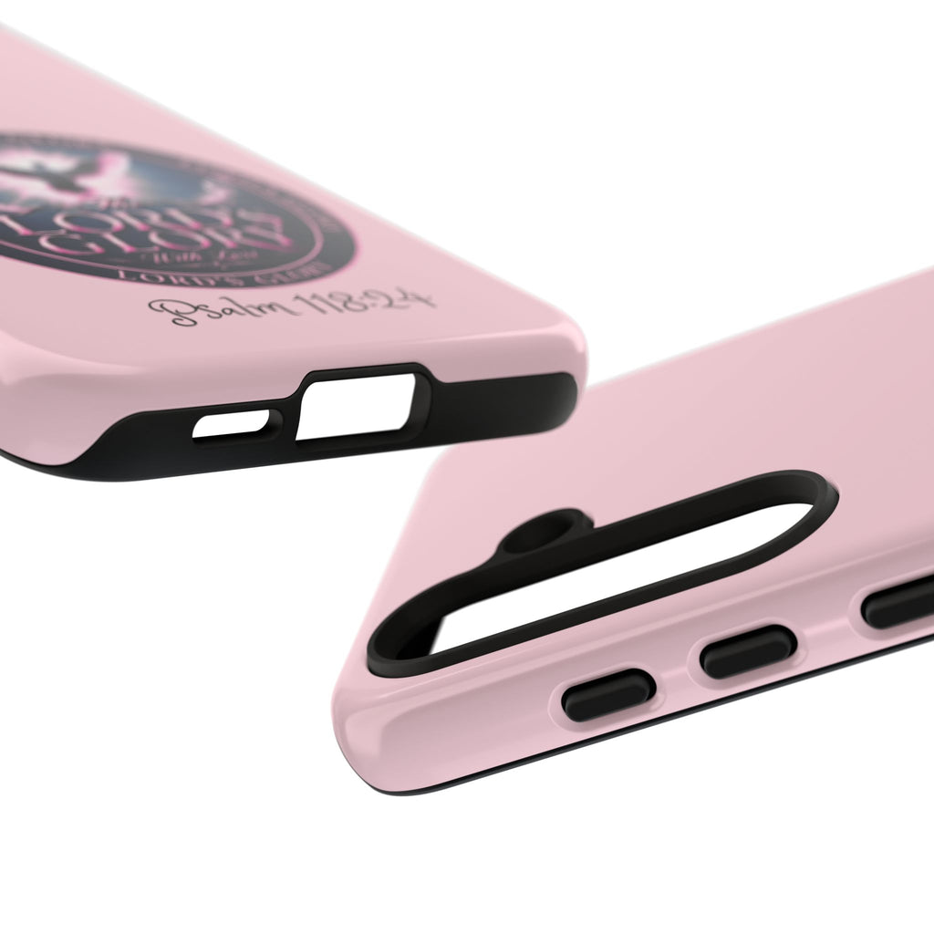 Christian Phone Case – "Lord's Glory with Lori" Dove Design Tough Case (Protective Phone Cover)