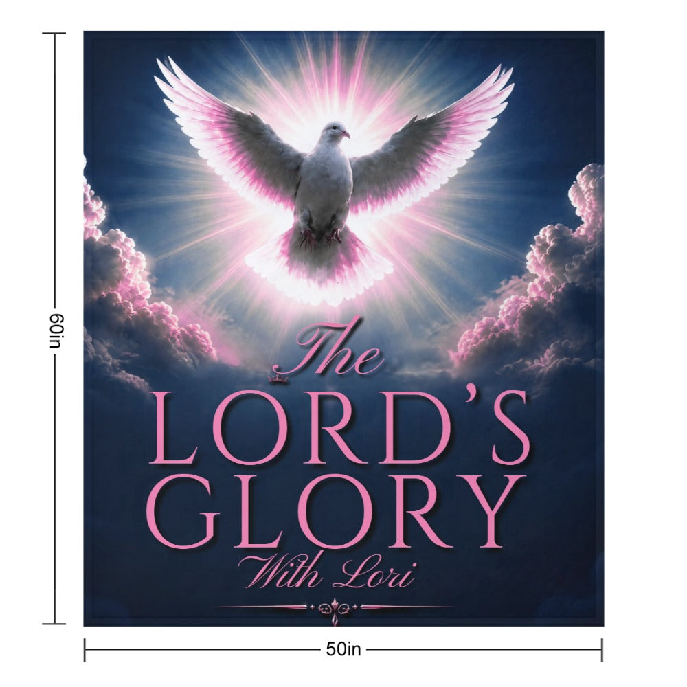 Lords Glory with Lori 50" x 60" Custom super soft blanket Made in USA