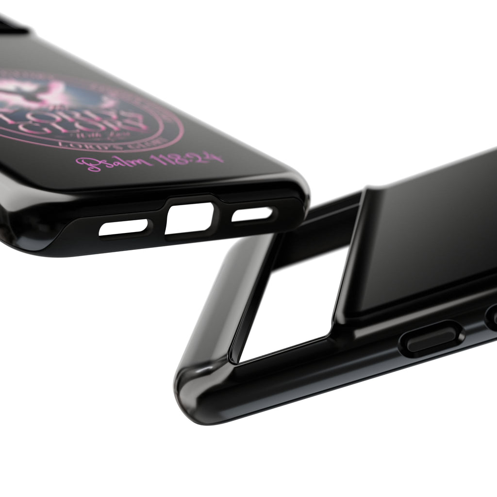 Christian Phone Case – "Lord's Glory with Lori" Dove Design Tough Case (Protective Phone Cover)