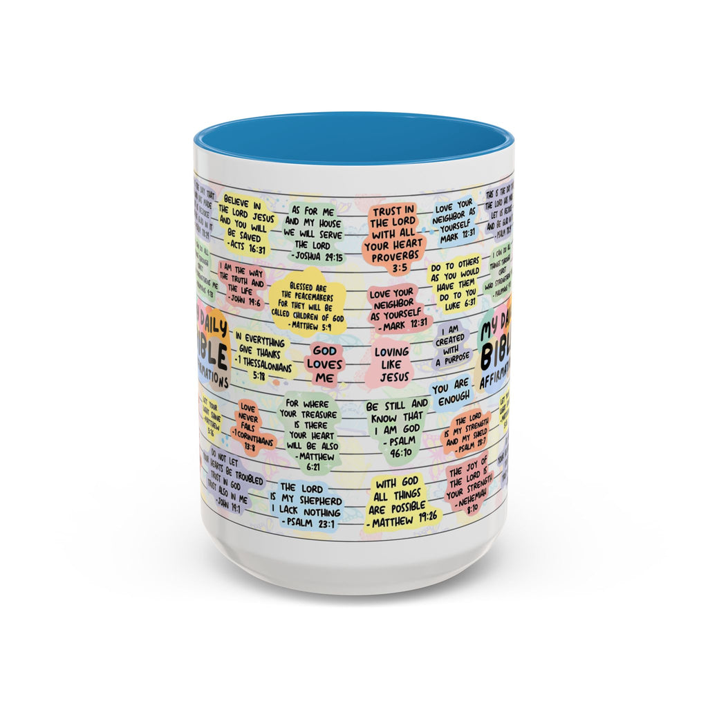 My Daily Bible Affirmations Coffee Mug 15oz/11oz