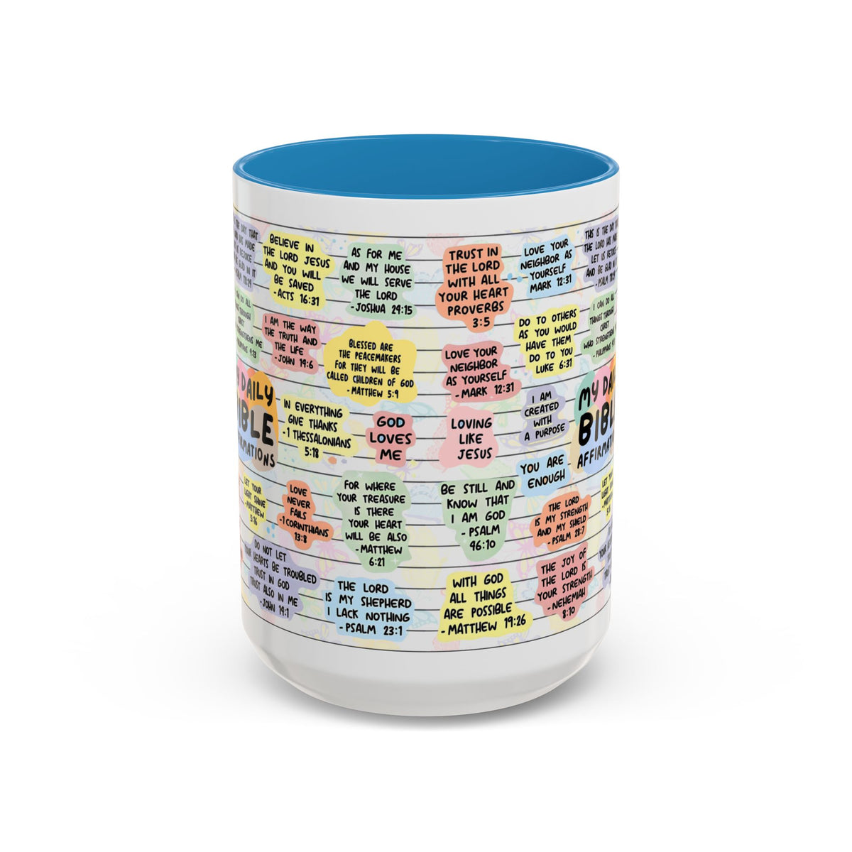 My Daily Bible Affirmations Coffee Mug 15oz/11oz