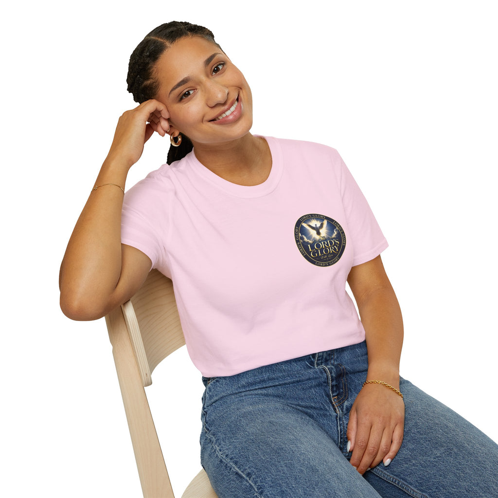 Lord's Glory with Lori Dove T‑Shirt — Christian Faith Logo Tee