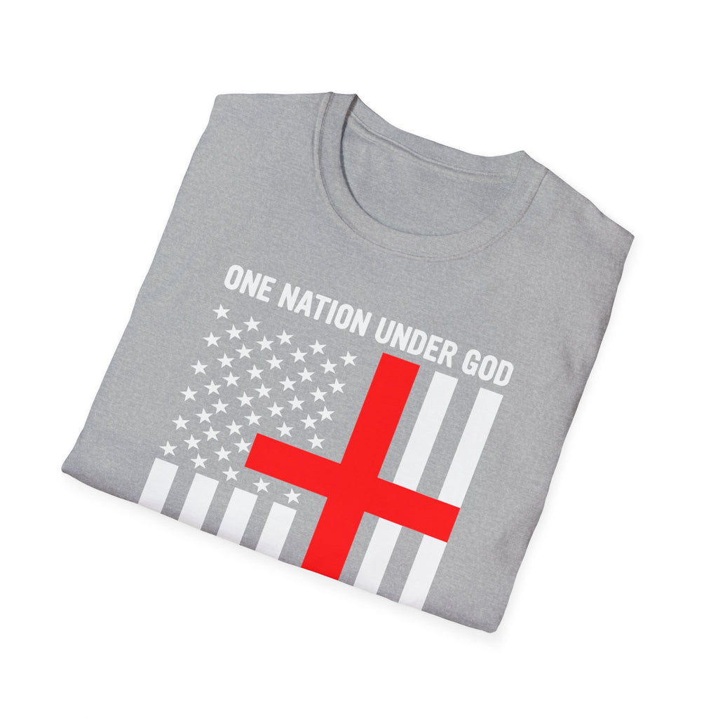 One Nation Under GOD - Mens Womans Softstyle T-Shirt
