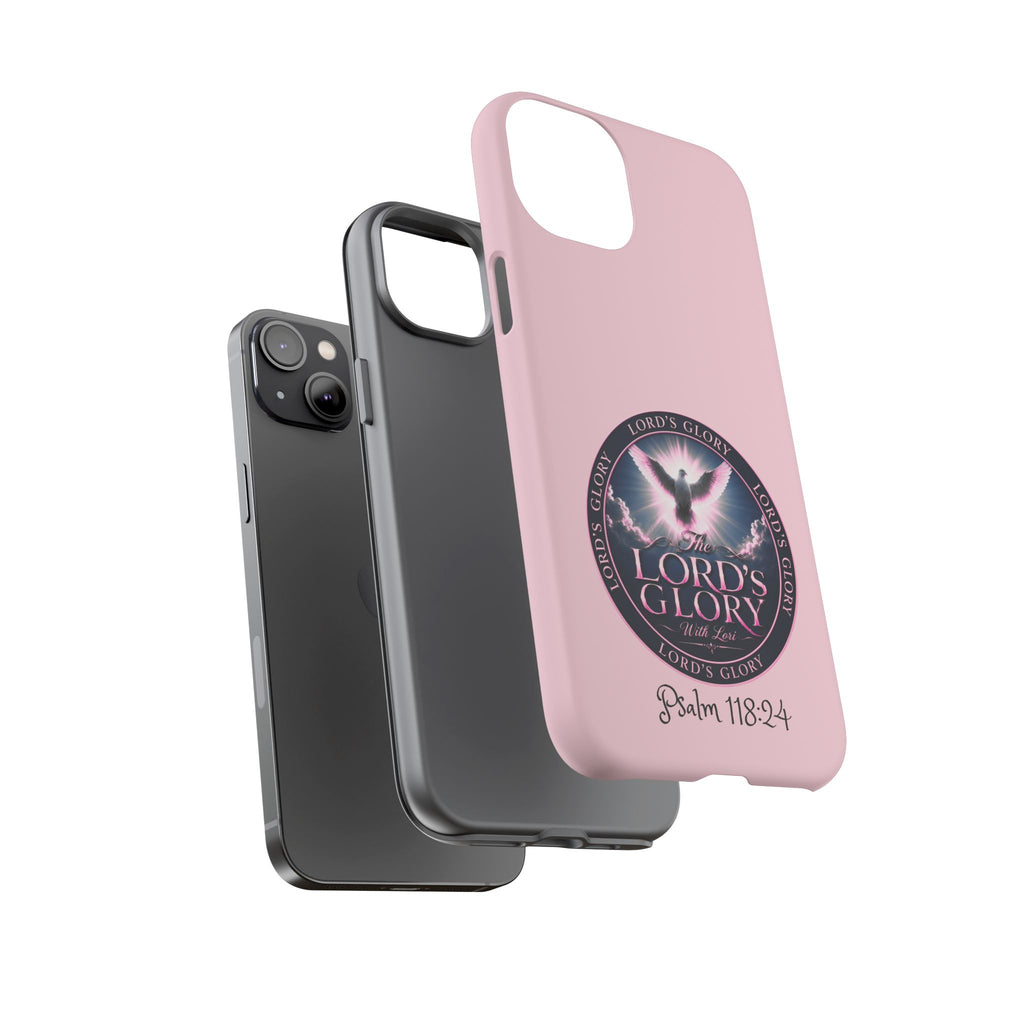 Christian Phone Case – "Lord's Glory with Lori" Dove Design Tough Case (Protective Phone Cover)