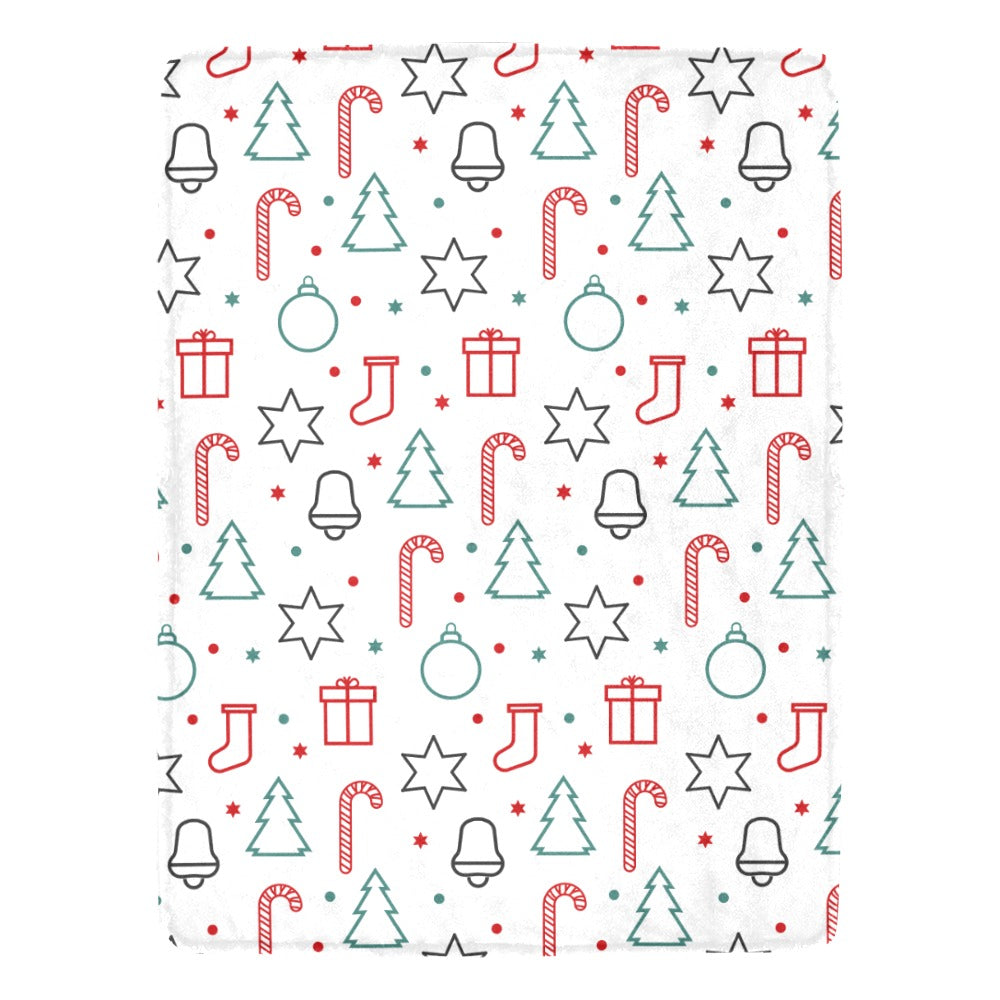 Christmas Ultra-Soft Micro Fleece Blanket 60" X 80" (Made In USA)