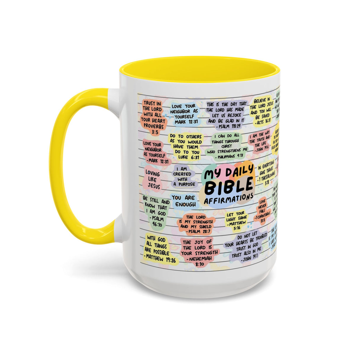 My Daily Bible Affirmations Coffee Mug 15oz/11oz