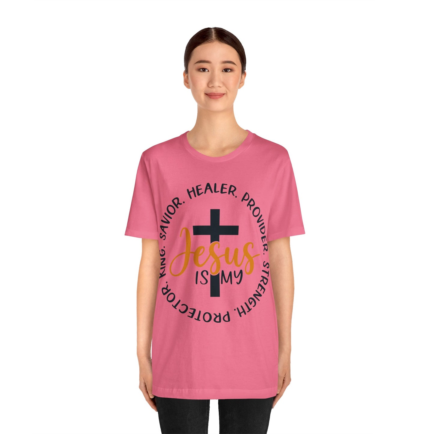 Savior Healer Provider - Unisex Jersey Short Sleeve Tee