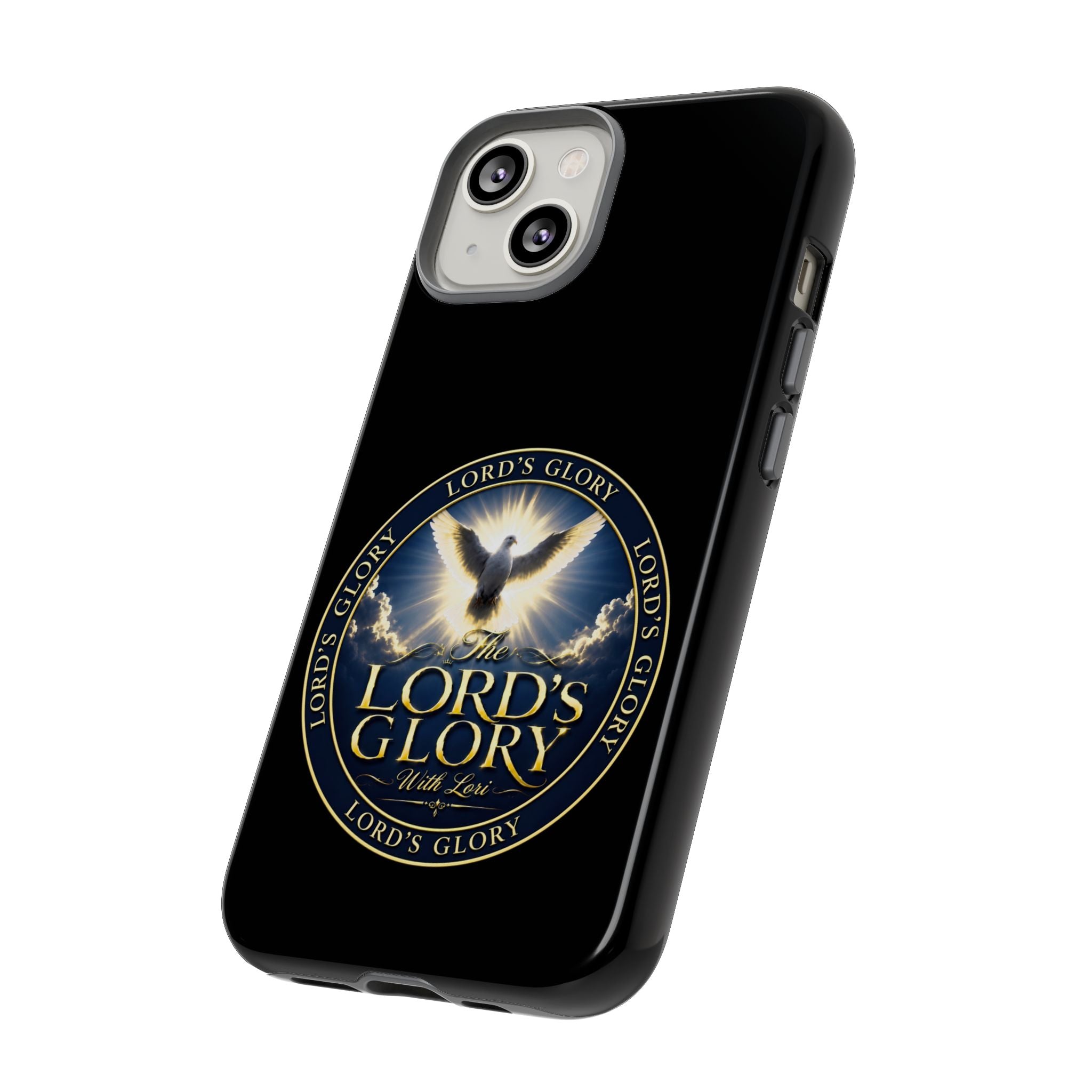 Lord's Glory with Lori Christian Phone Case — Dove & Light Religious iPhone Cover