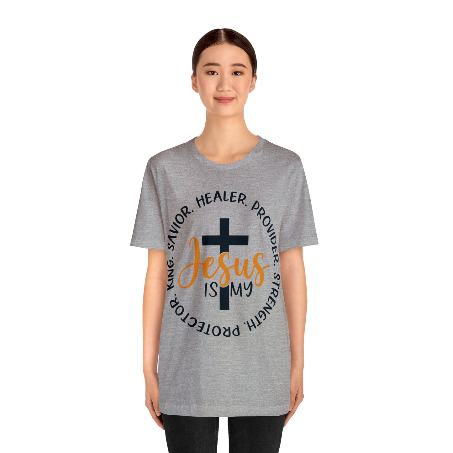 Savior Healer Provider - Unisex Jersey Short Sleeve Tee