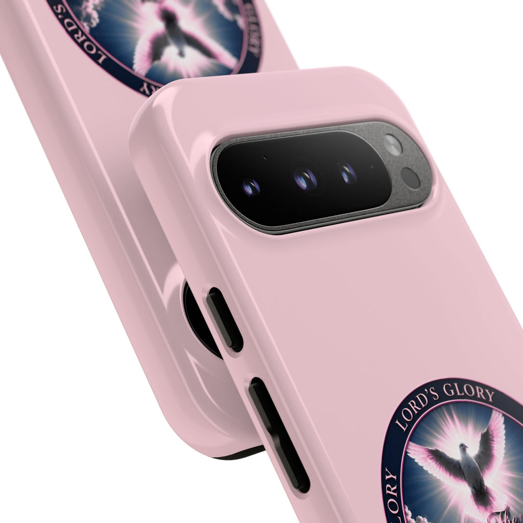 Christian Phone Case – "Lord's Glory with Lori" Dove Design Tough Case (Protective Phone Cover)
