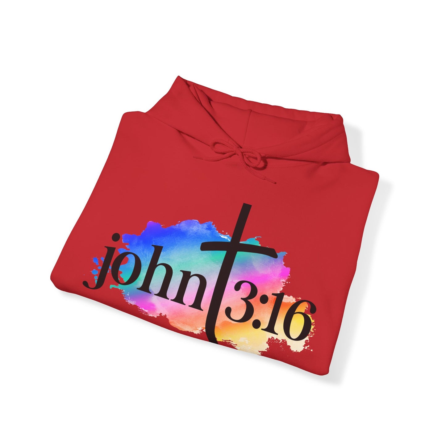 JOHN 3:16 - Unisex Heavy Blend Hooded Sweatshirt