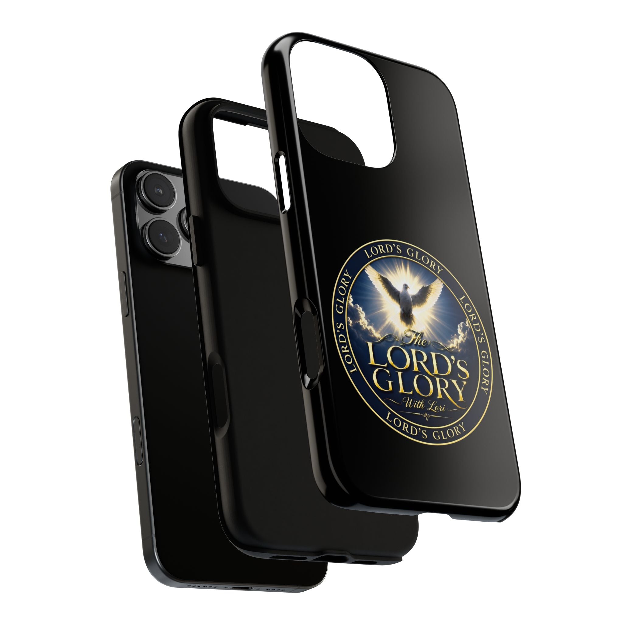 Lord's Glory with Lori Christian Phone Case — Dove & Light Religious iPhone Cover