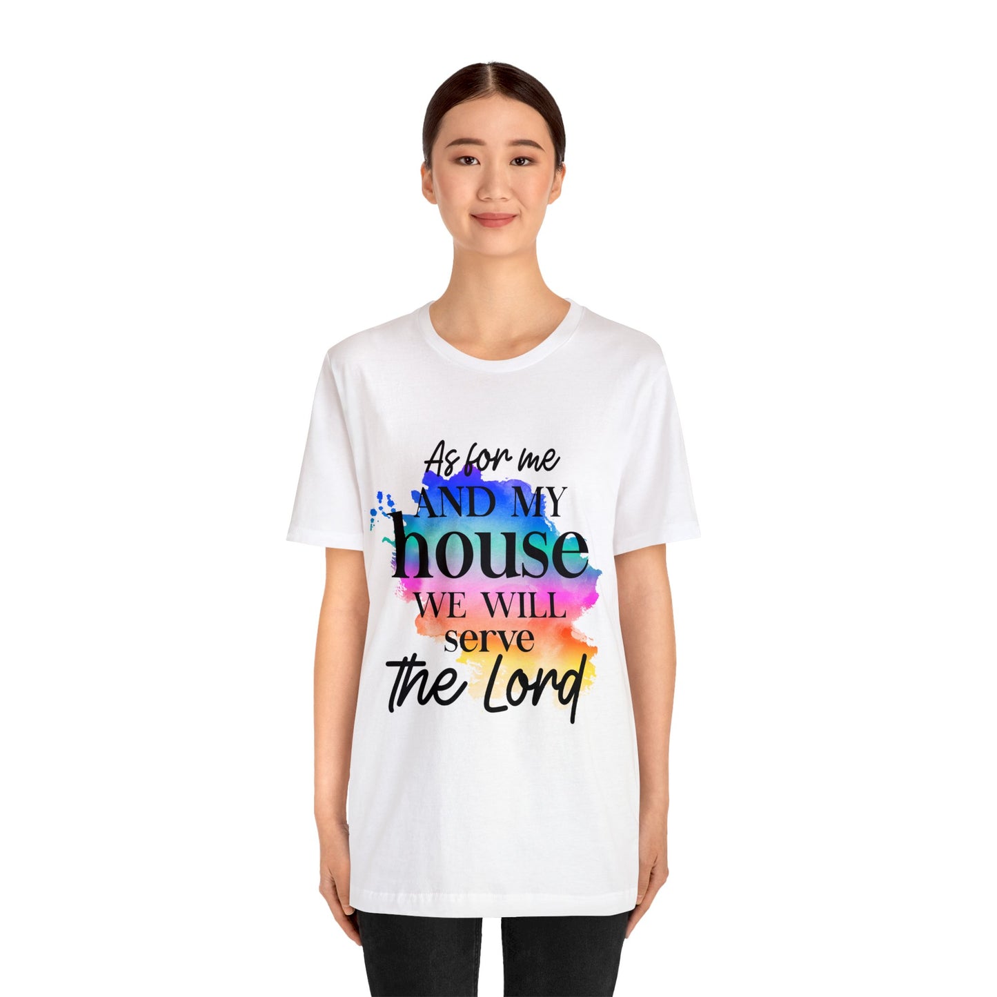 As For Me and My House - Unisex Jersey Short Sleeve Tee