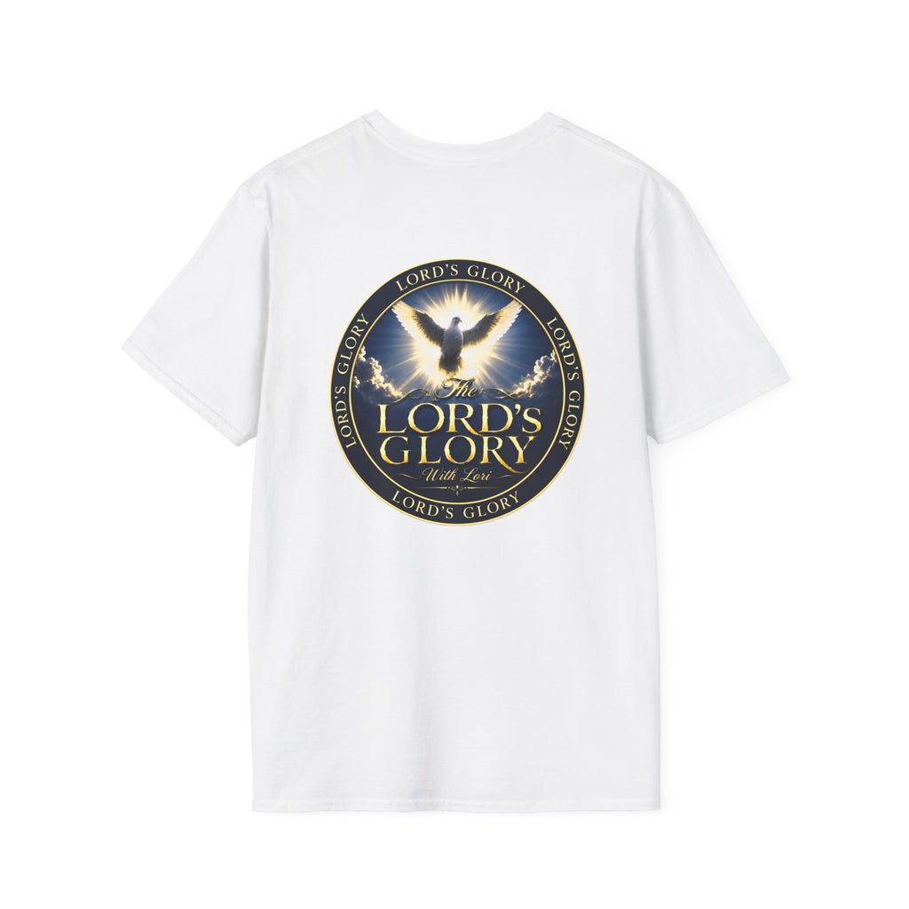 Lord's Glory with Lori Dove T‑Shirt — Christian Faith Logo Tee