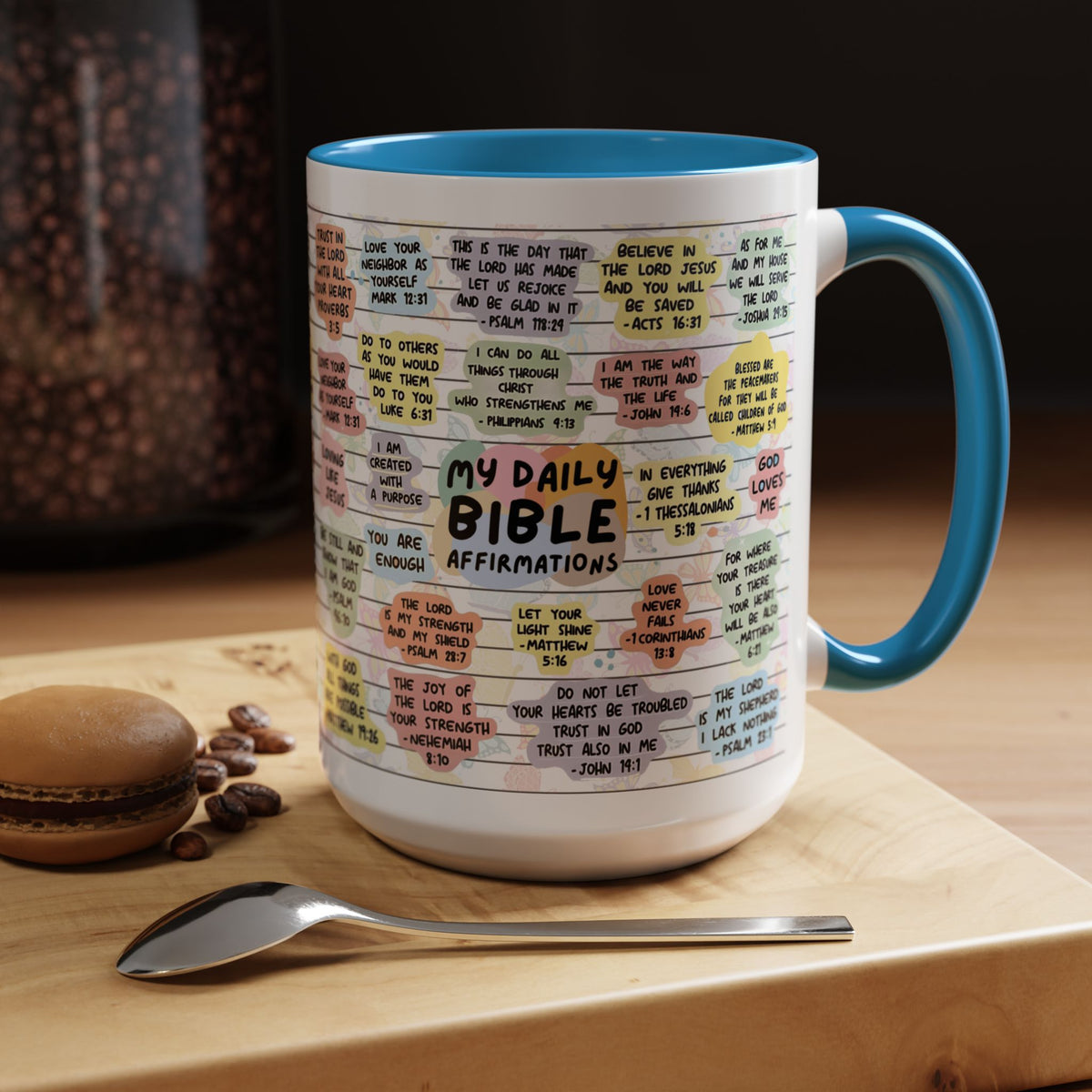 My Daily Bible Affirmations Coffee Mug 15oz/11oz