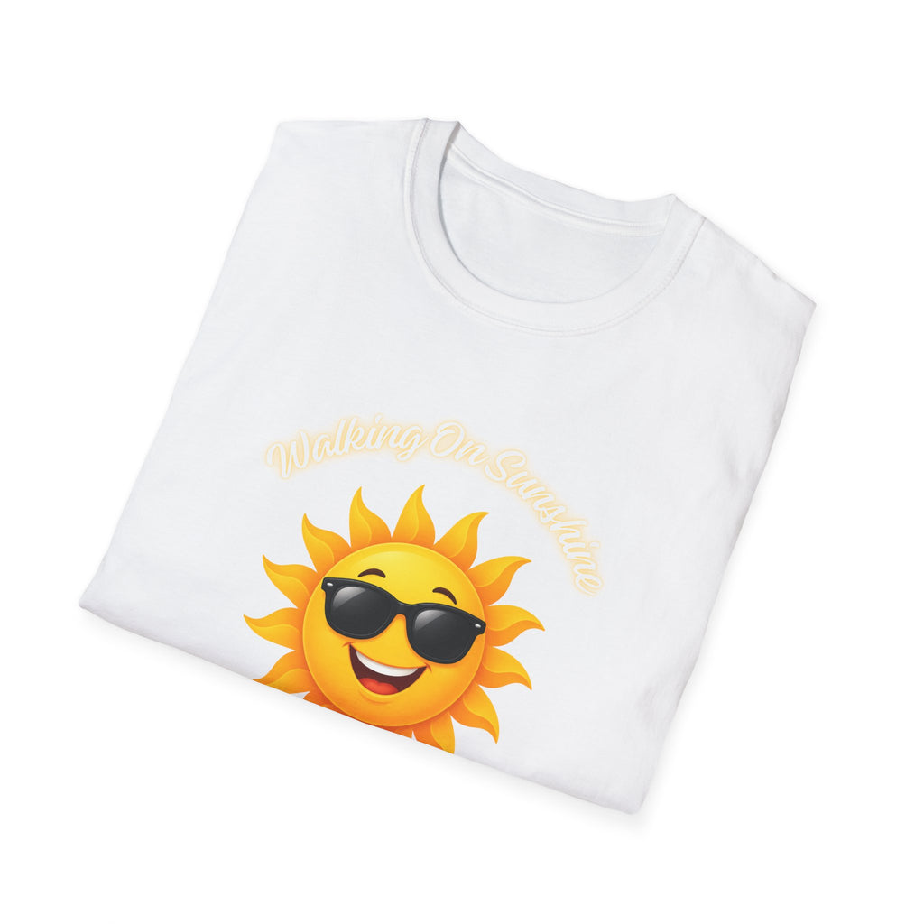 Sunshine Smiles T-Shirt — Sunglasses Sun with Psalm 118:24 Inspirational Tee