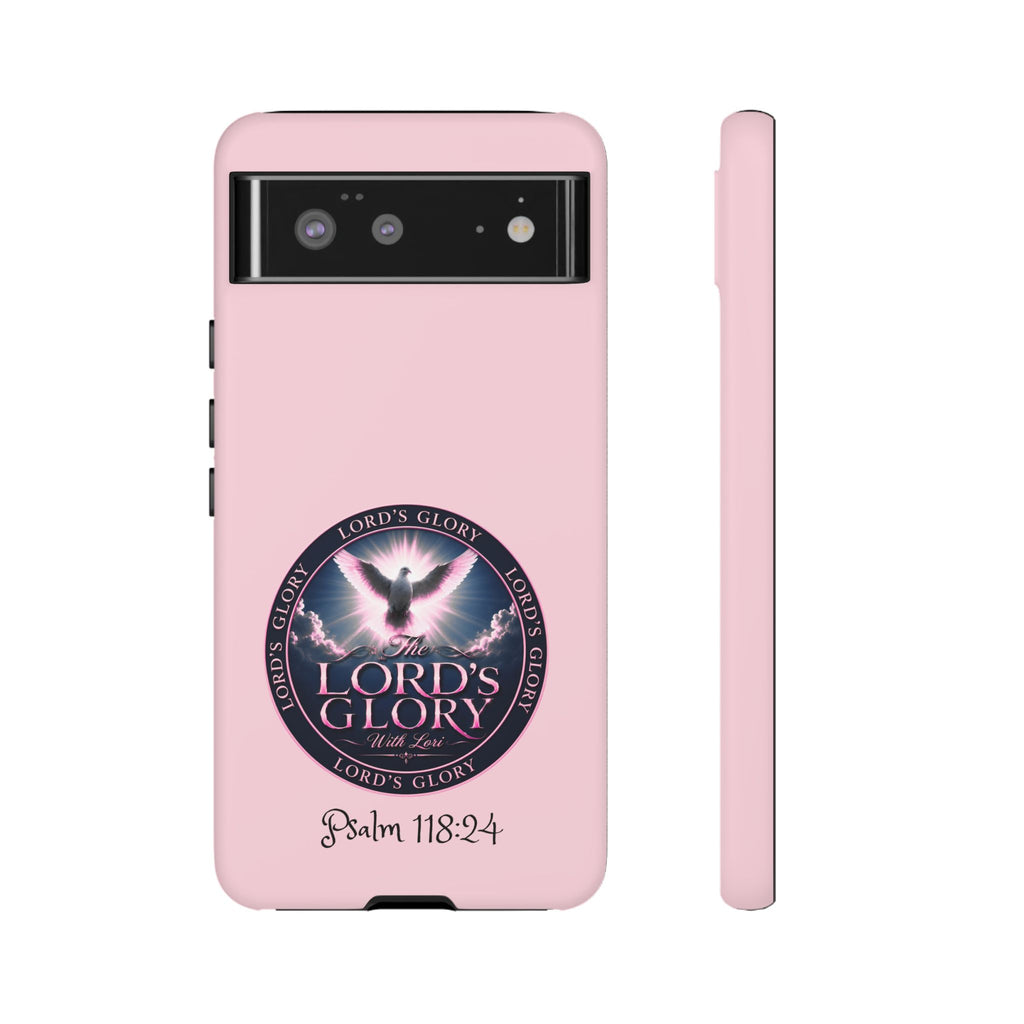 Christian Phone Case – "Lord's Glory with Lori" Dove Design Tough Case (Protective Phone Cover)