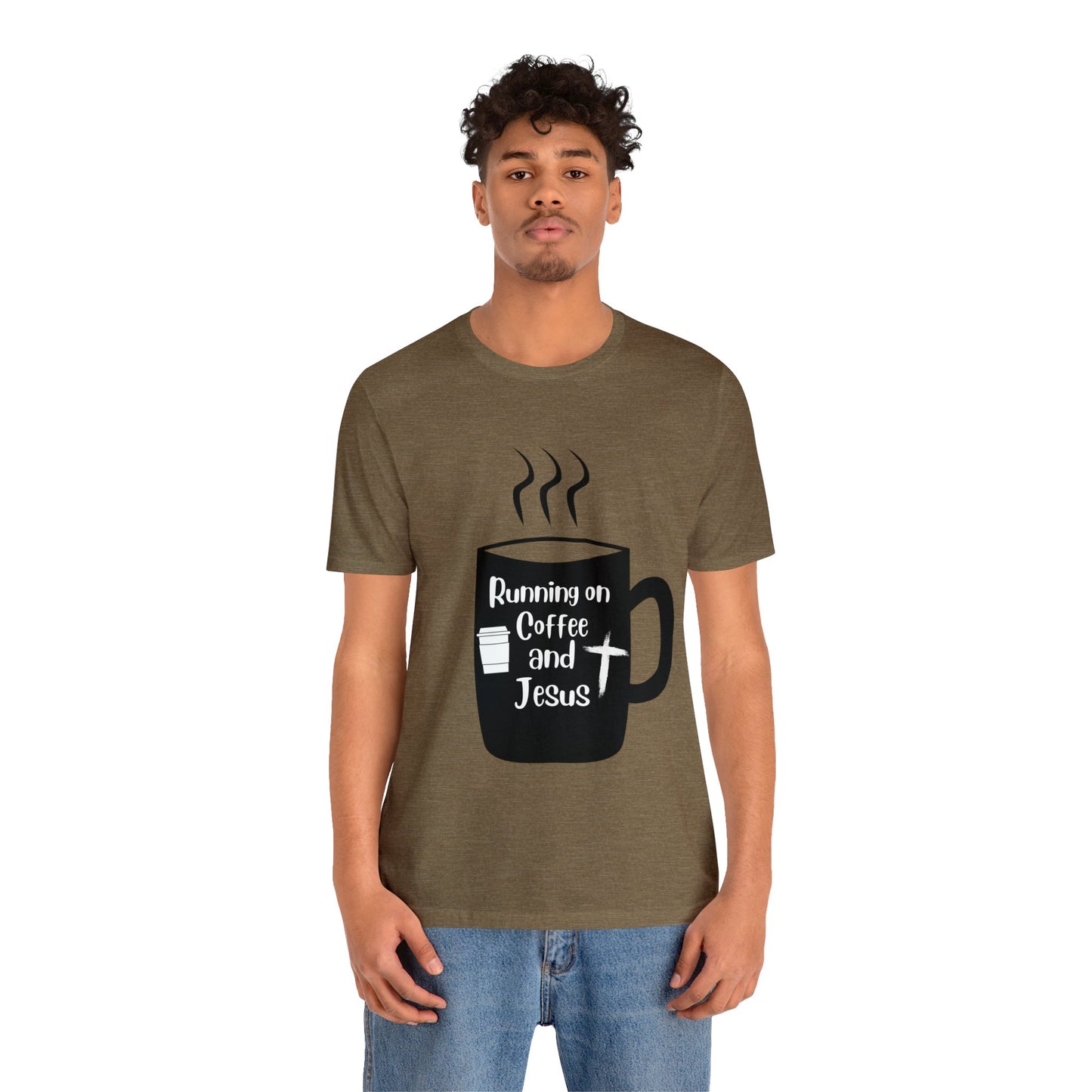 Coffee and JESUS - Unisex Jersey Short Sleeve Tee