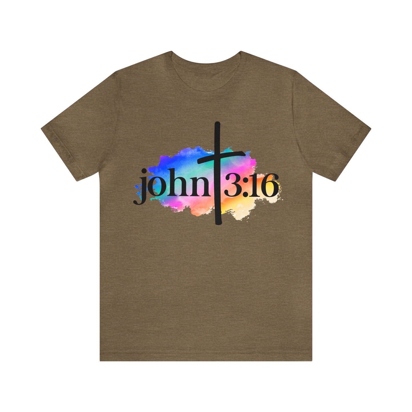 John 3:16 - Unisex Jersey Short Sleeve Tee