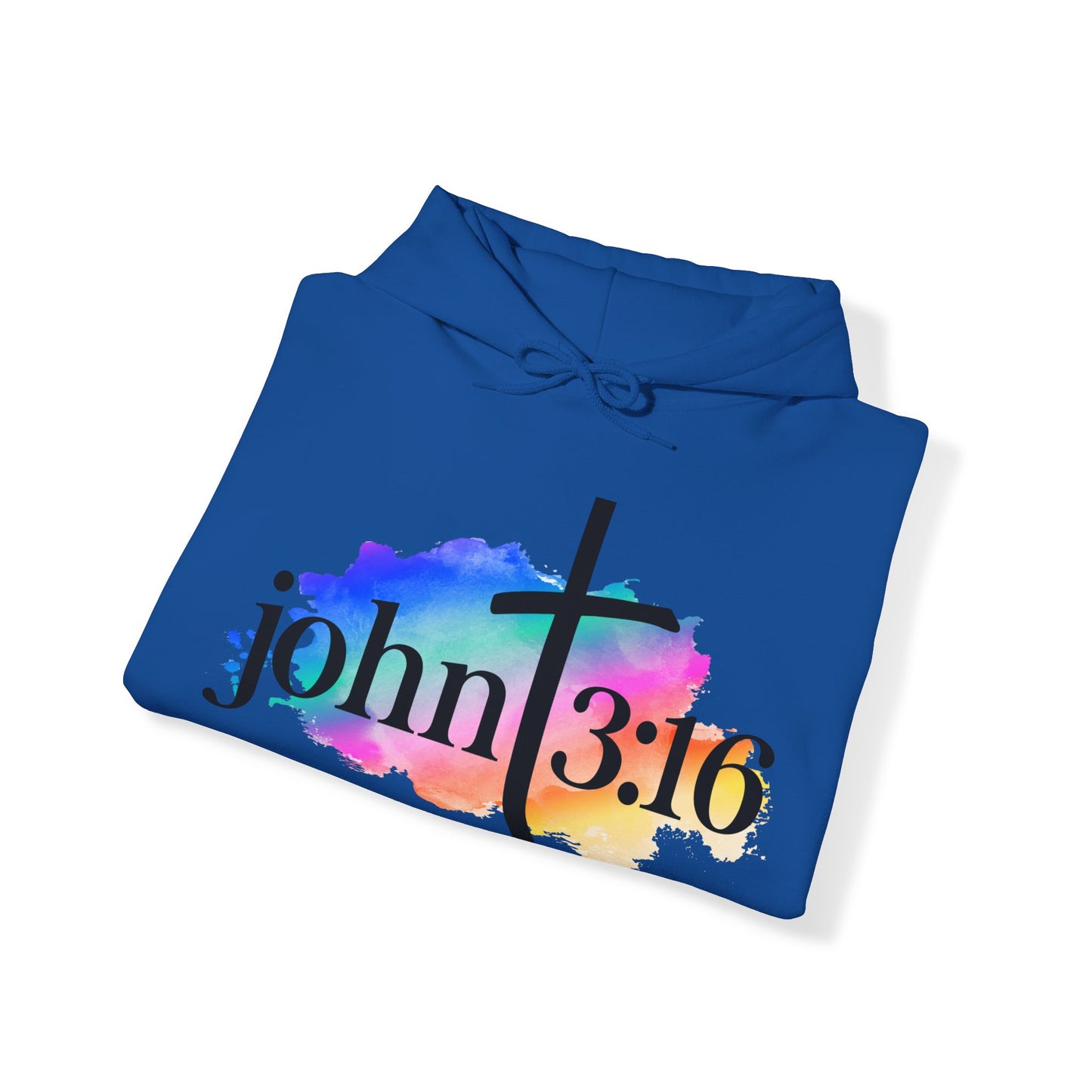 JOHN 3:16 - Unisex Heavy Blend Hooded Sweatshirt