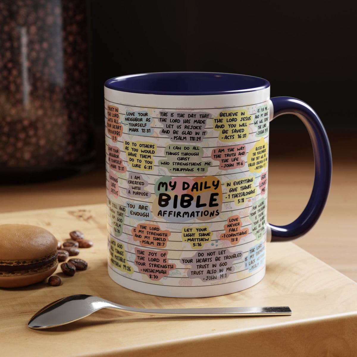 My Daily Bible Affirmations Coffee Mug 15oz/11oz